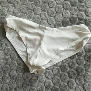 White Rave Scrunchy Bottoms.